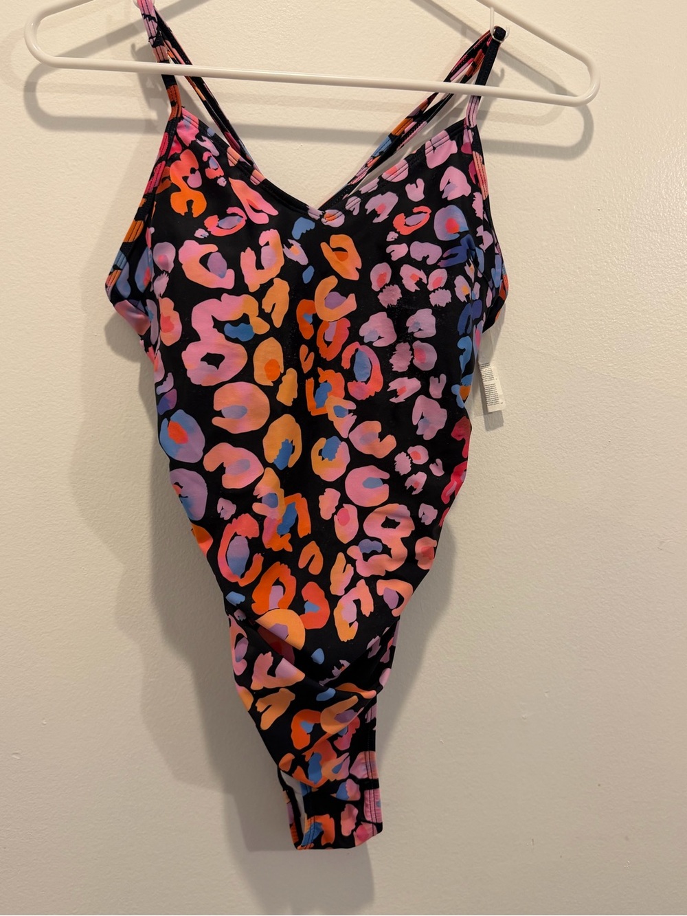 NWT Colorful Print One-Piece Swimsuit